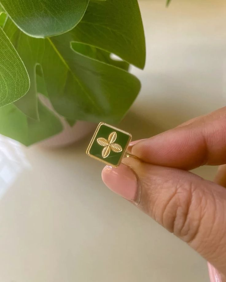 Clover Anti Tarnish Ring