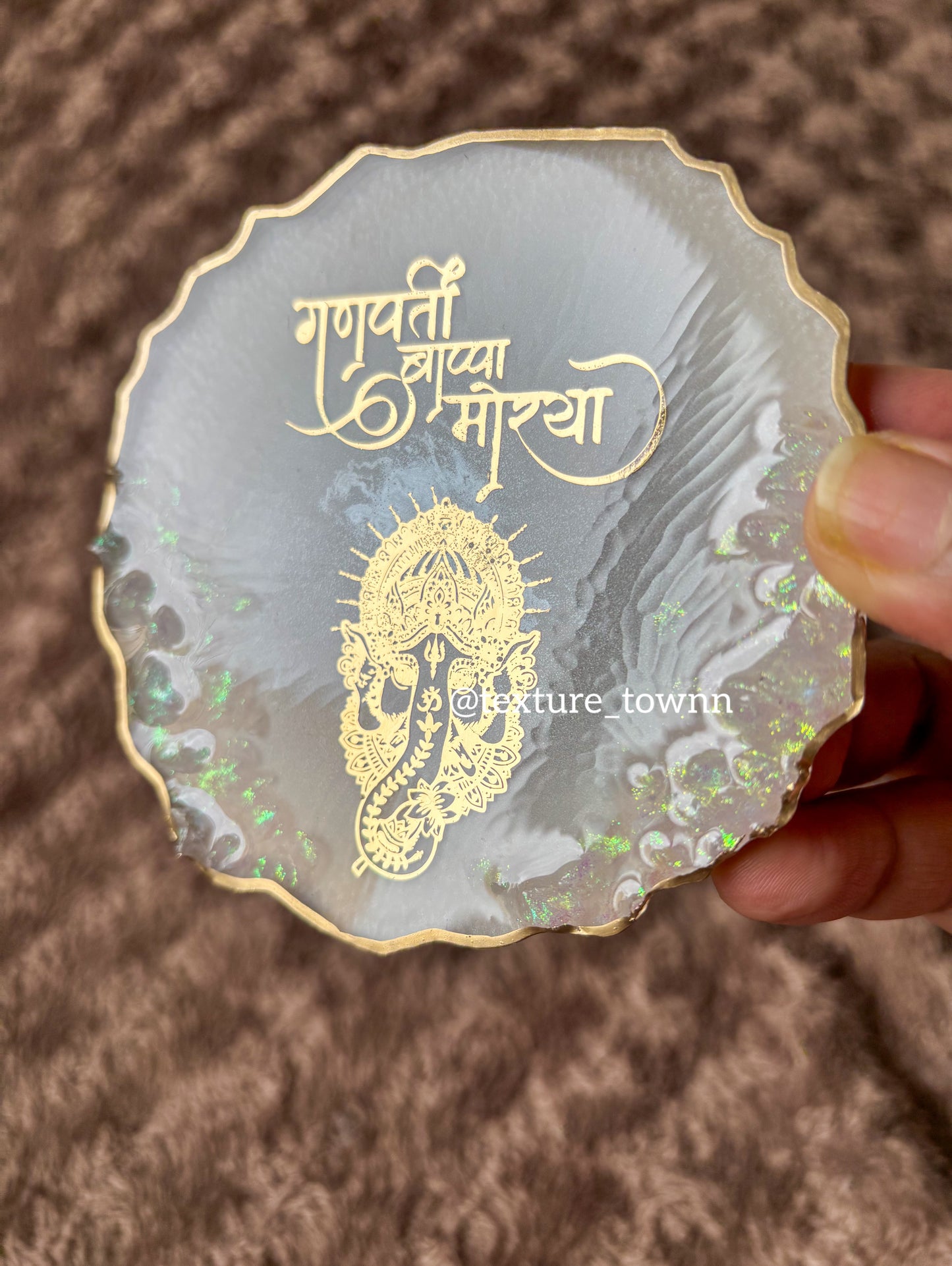 Resin Ganpati Frames - Blessings in Every Detail