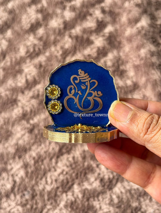 Resin Mini Ganpati Stands – Divine & Decorative
