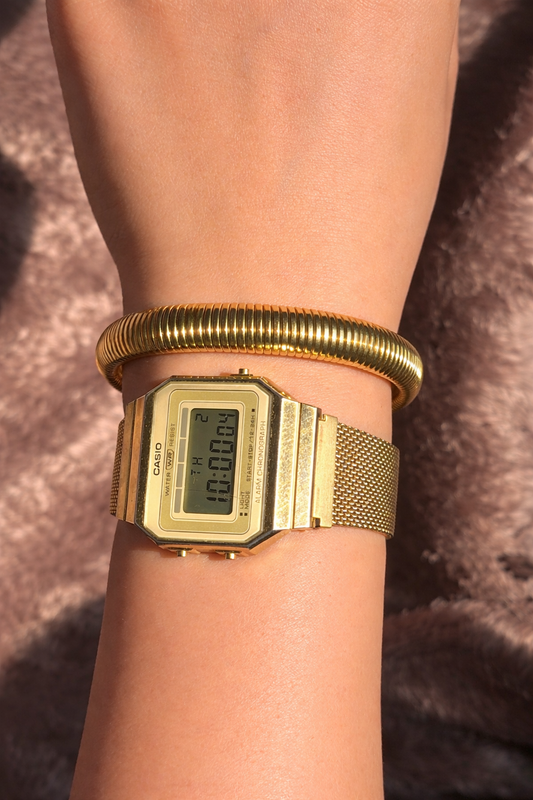 Ribbed Stackable Bracelet