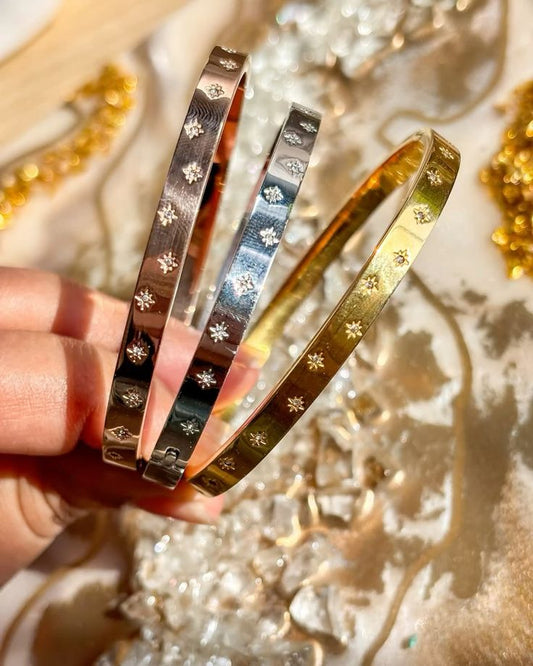 Stainless Steel Star Bracelet