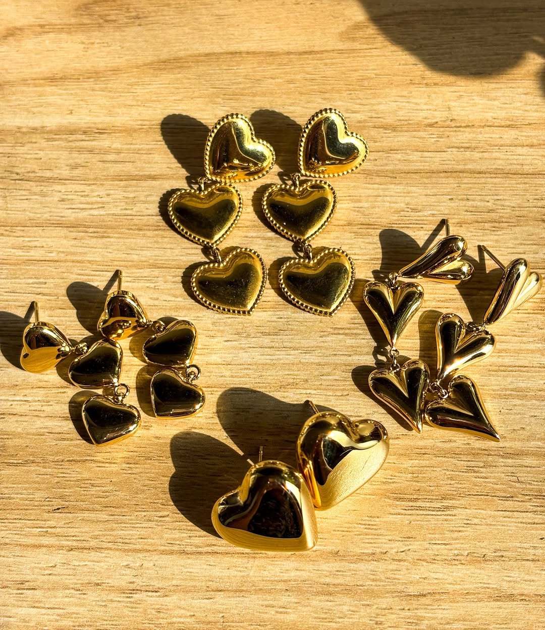 Heart Anti-Tarnish Jewelry - Timeless Elegance & Lasting Shine
