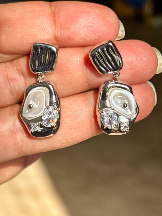 Mother of Pearl Drop Earrings