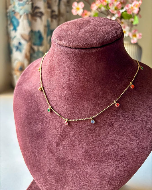 Everyday Multi Colored Necklace