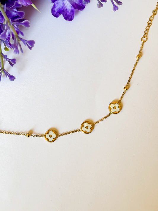 Floral Chain Bracelet