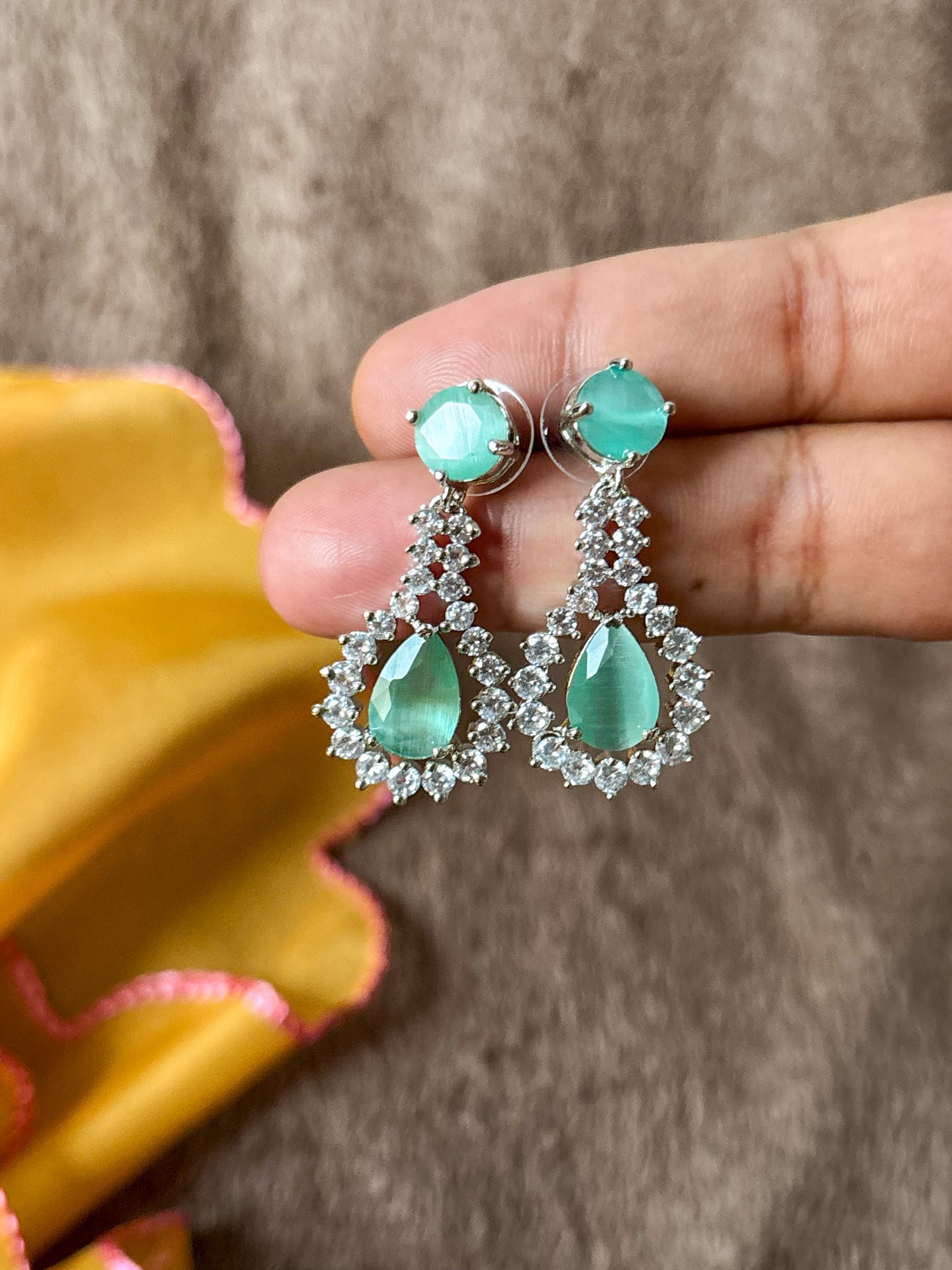 Elegant AD Meera Earrings