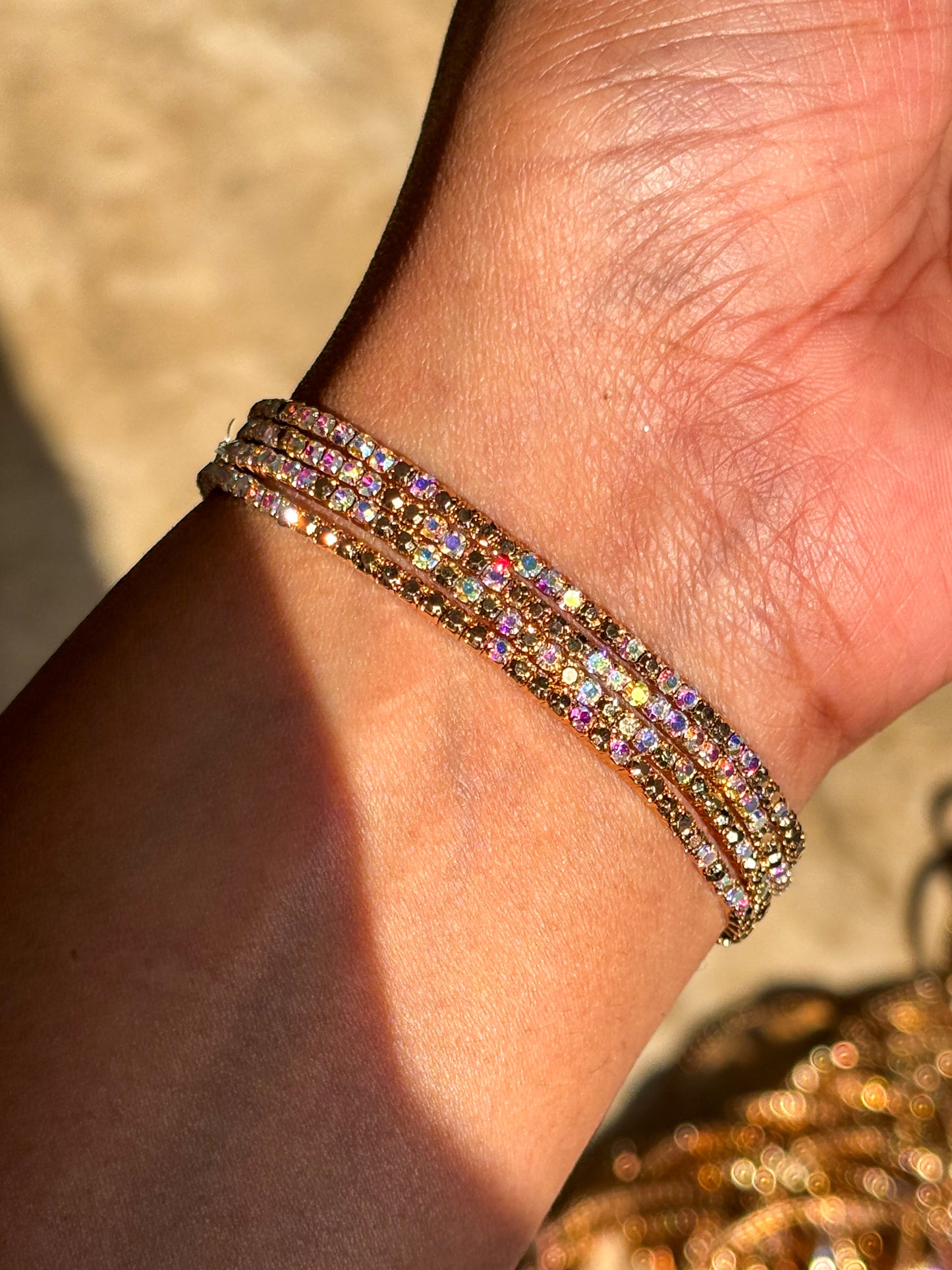 Multicolored Stretchable Bracelet – Perfect for Stacking & Everyday Styling