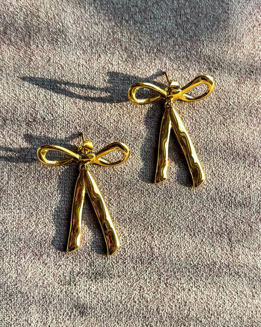 Elegant Bow Earrings
