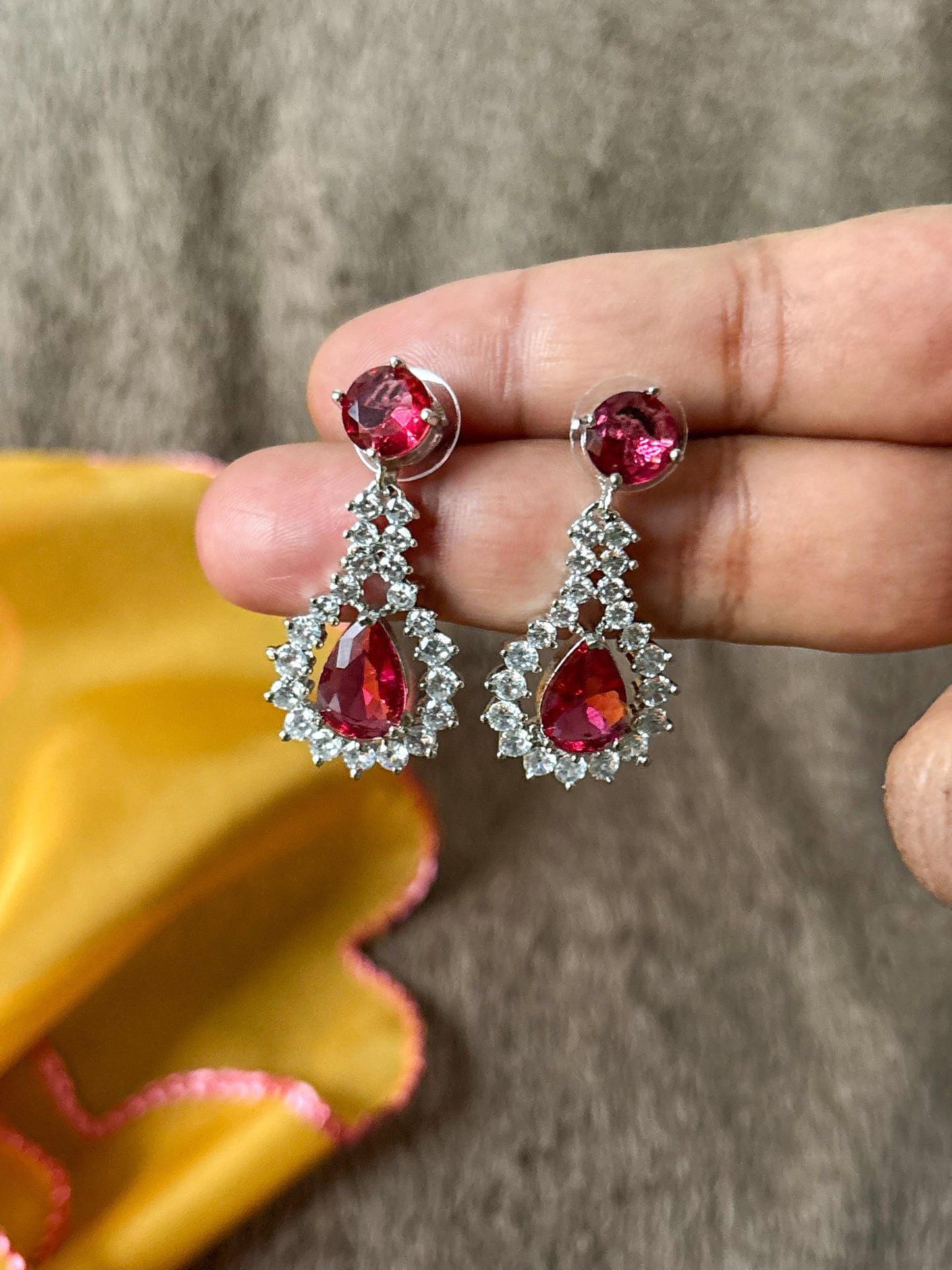 Elegant AD Meera Earrings