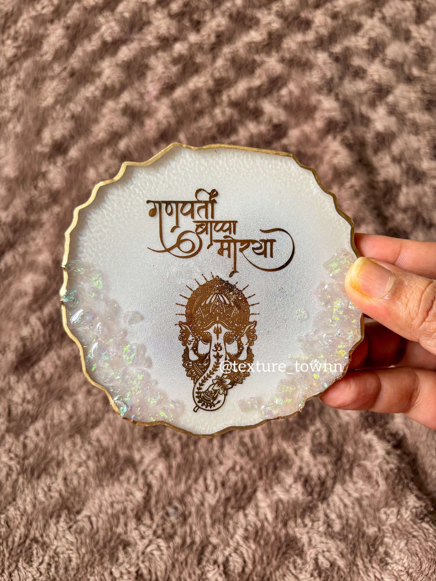 Resin Ganpati Frames - Blessings in Every Detail