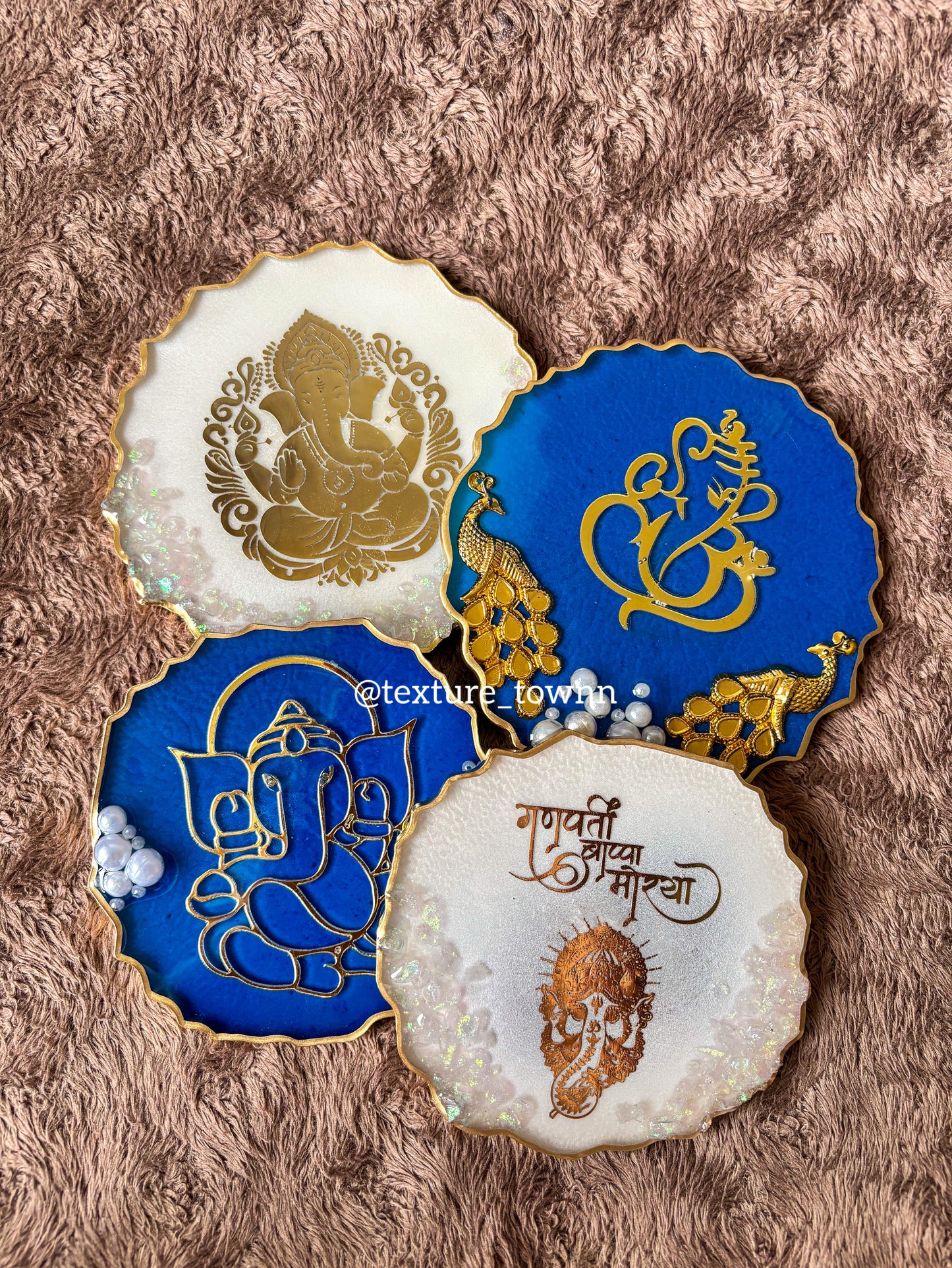 Resin Ganpati Frames - Blessings in Every Detail