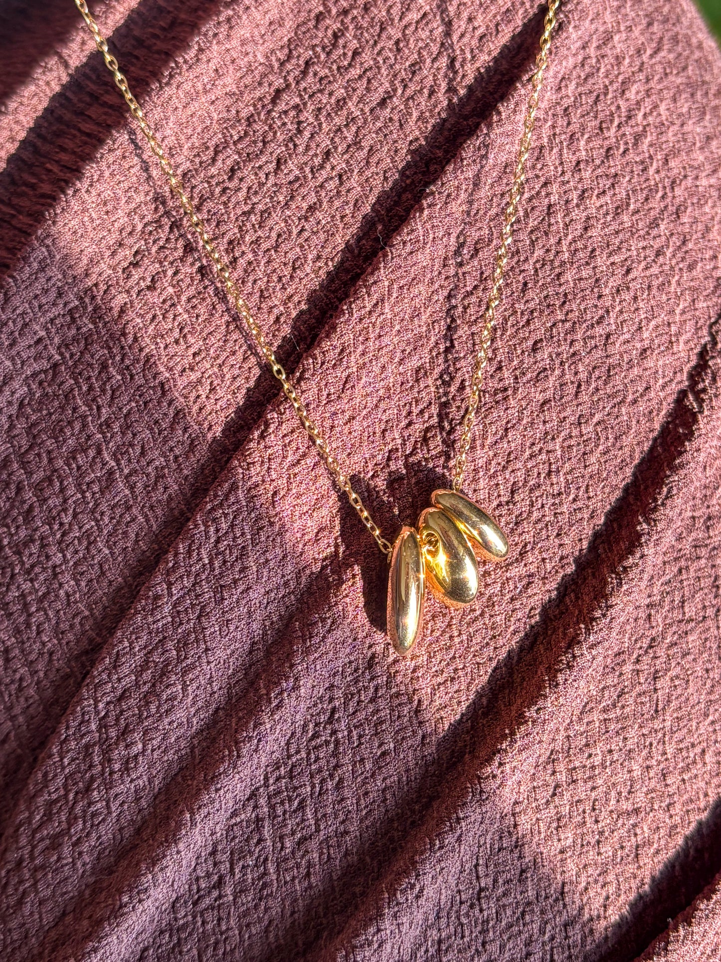 Triple Bead Necklace