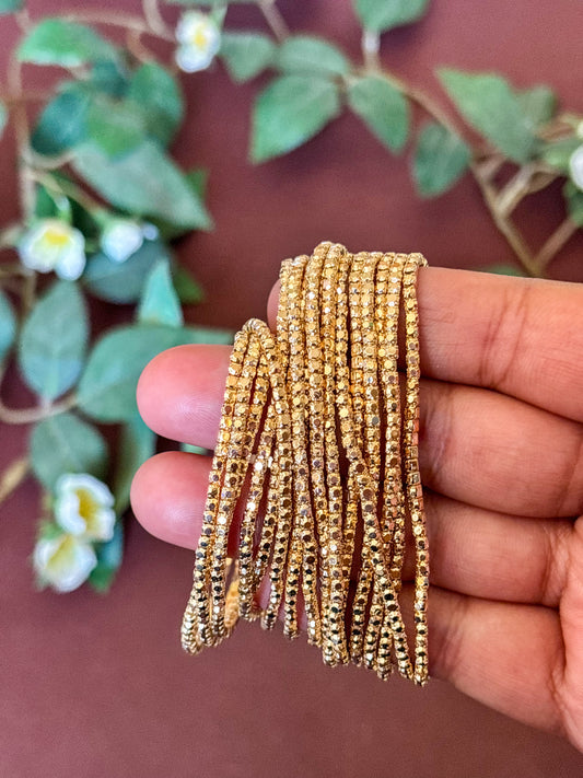 Golden Stretchable Bracelet Perfect for Stacking & Everyday Style