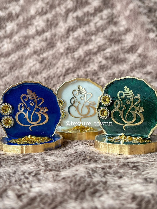 Resin Mini Ganpati Stands – Divine & Decorative