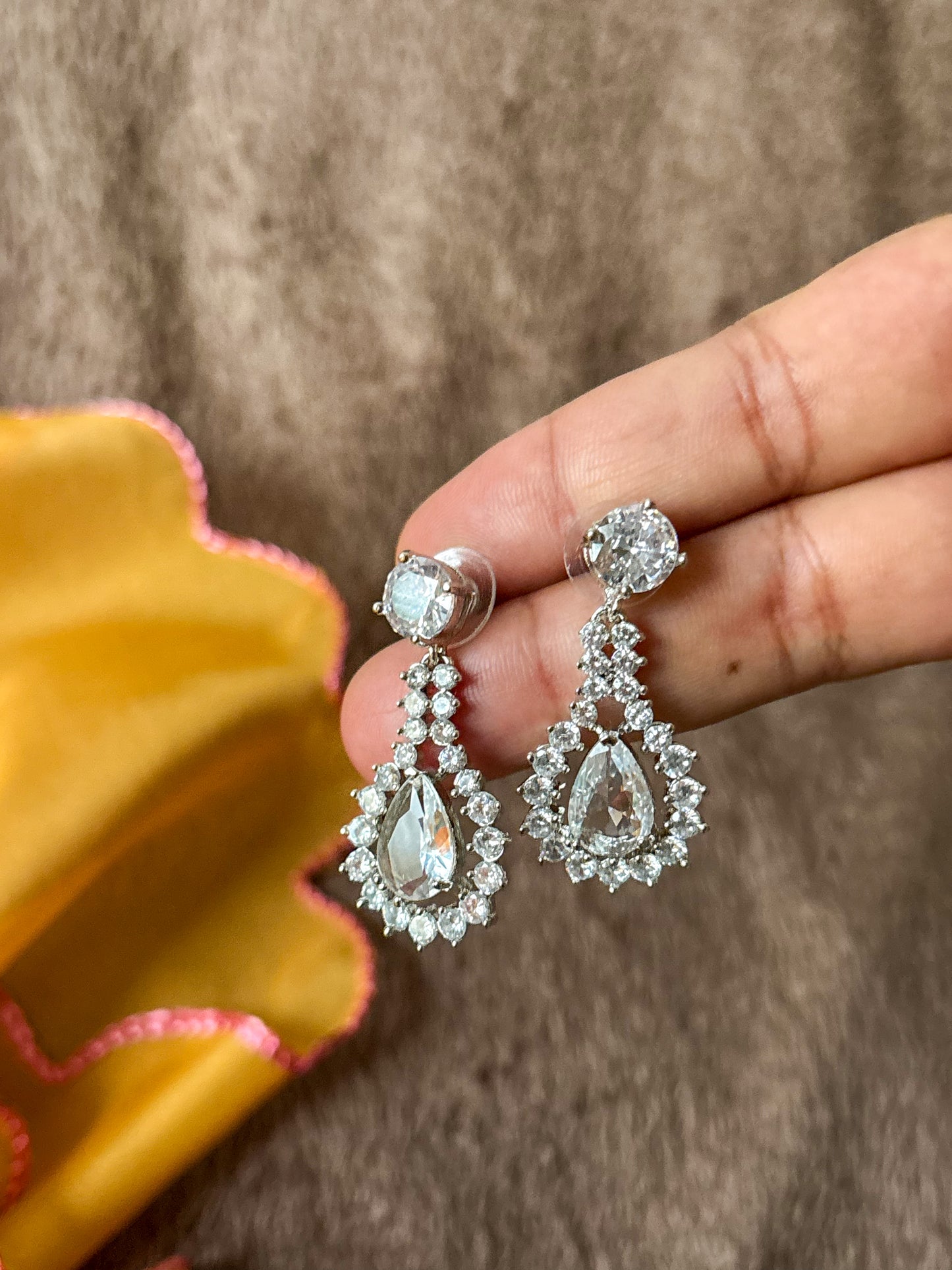 Elegant AD Meera Earrings