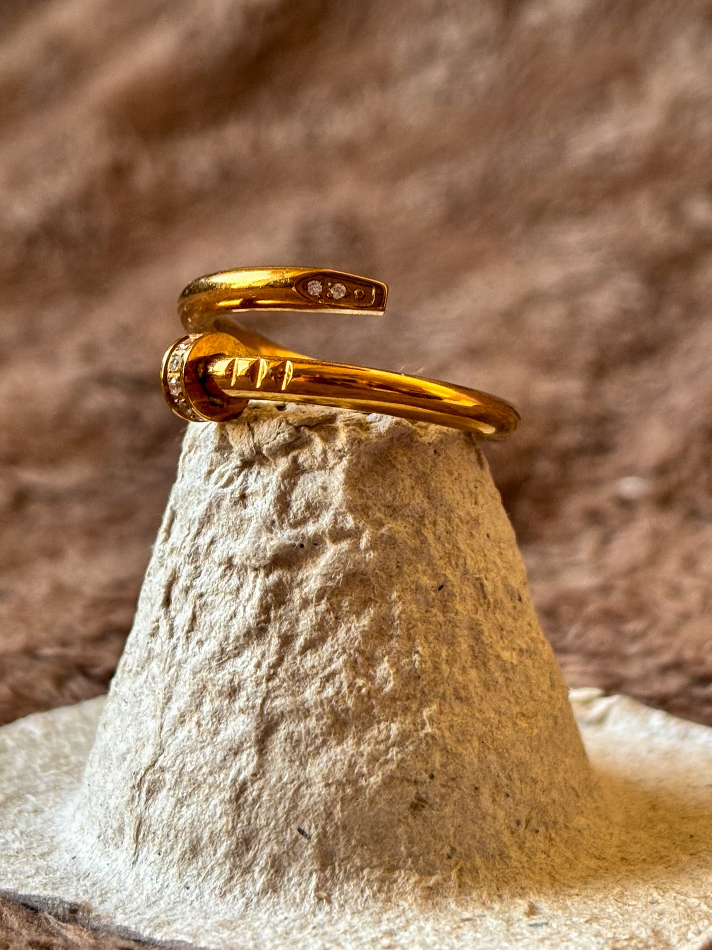 Nail Adjustable Ring