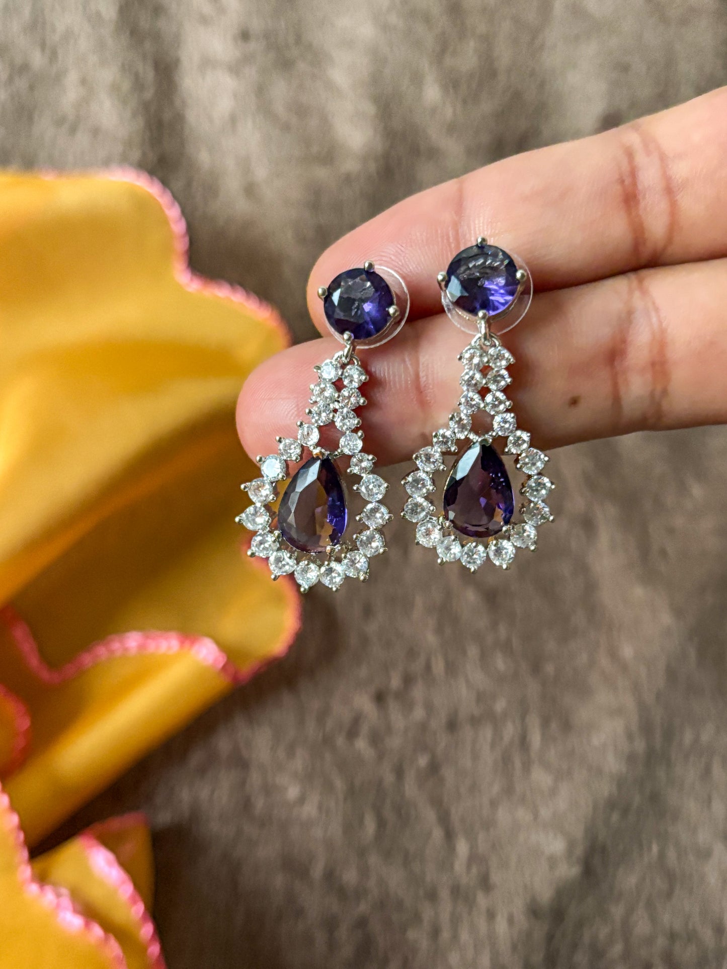 Elegant AD Meera Earrings
