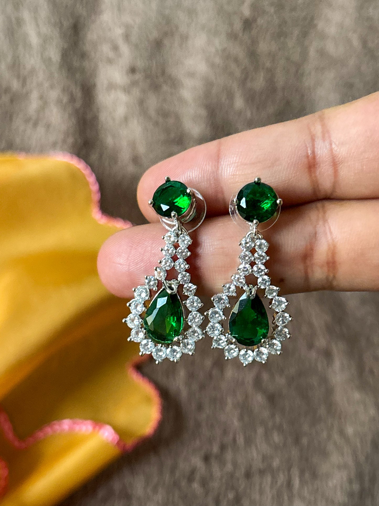 Elegant AD Meera Earrings