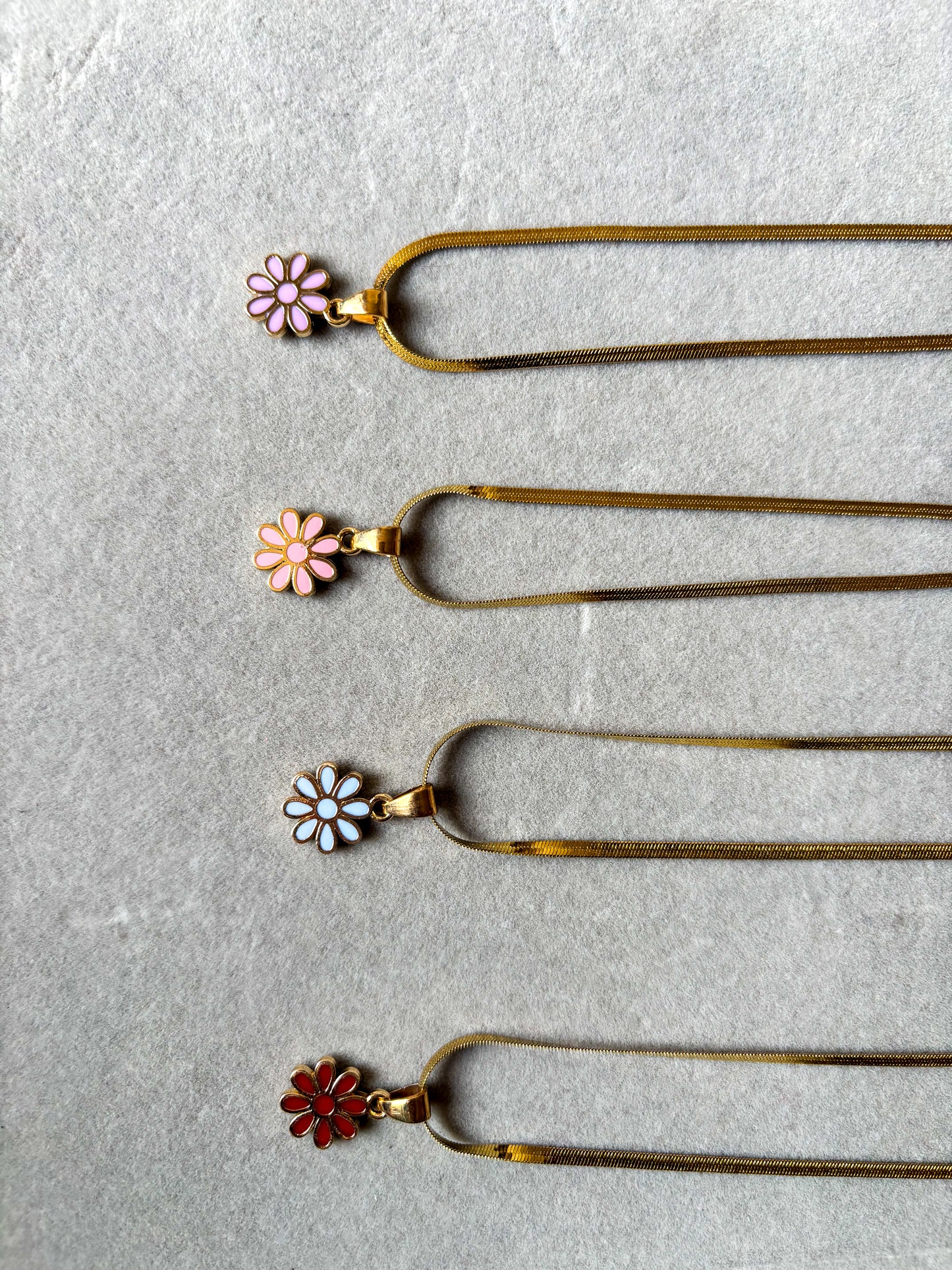 Daisy Floral Necklace