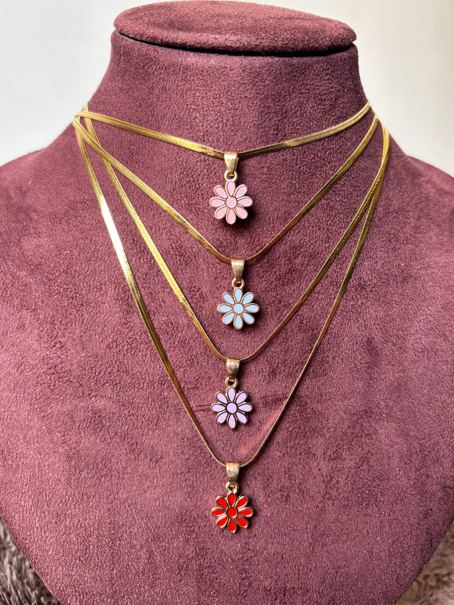 Daisy Floral Necklace