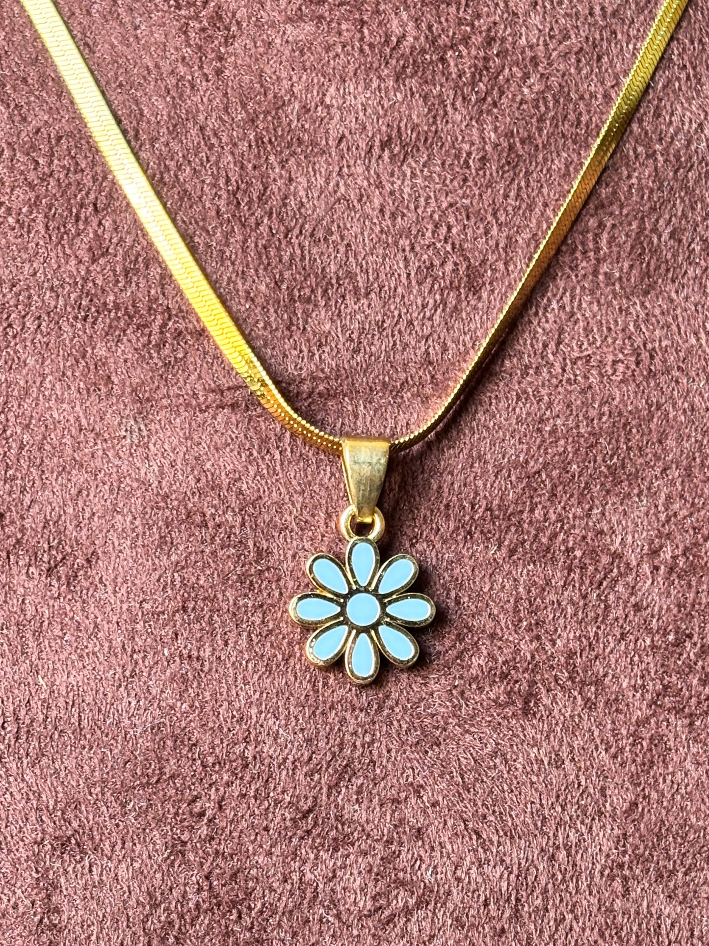 Daisy Floral Necklace