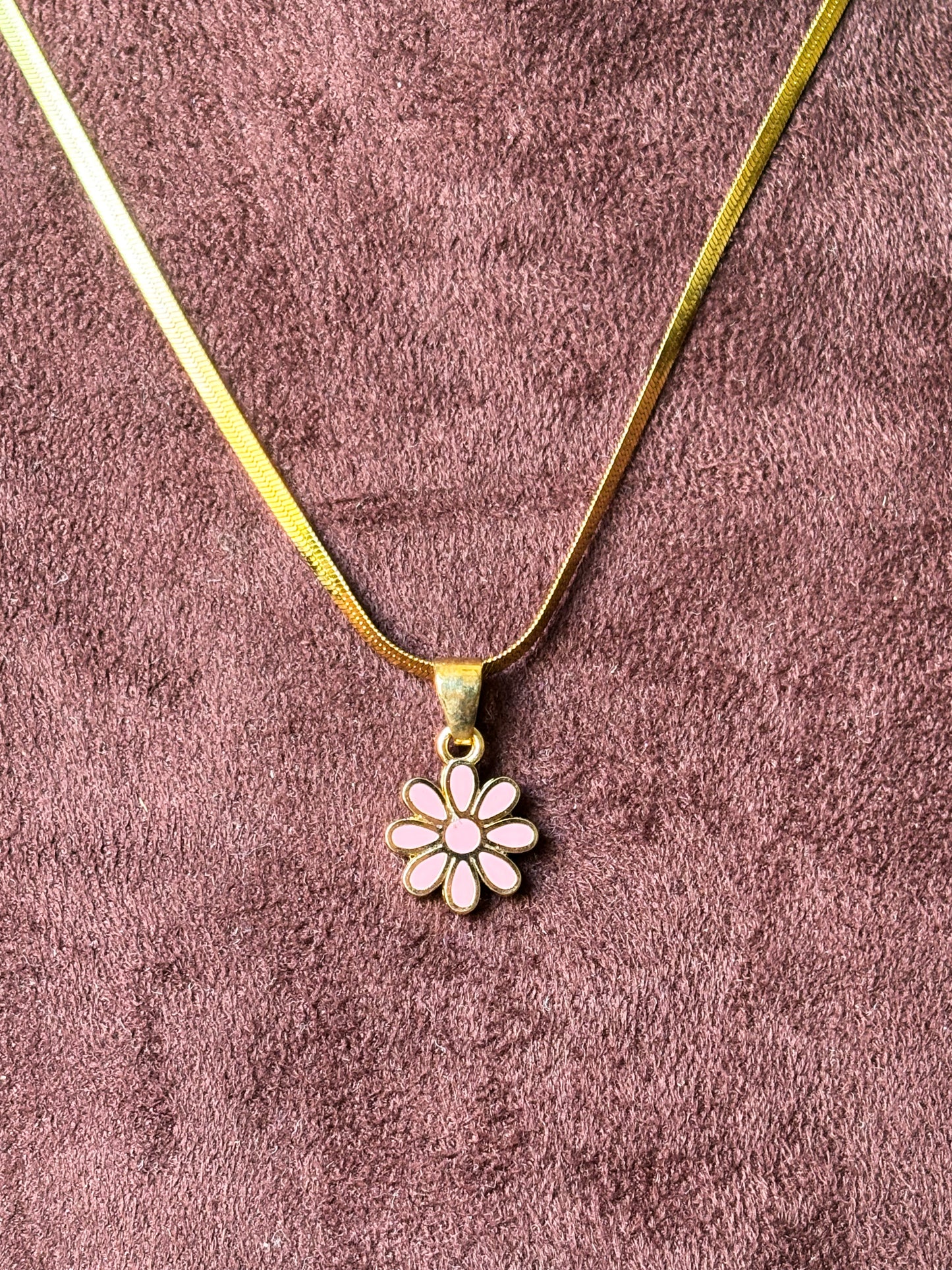 Daisy Floral Necklace