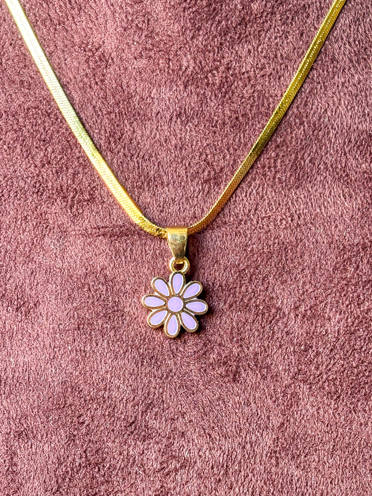 Daisy Floral Necklace