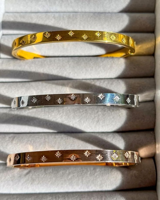 Stainless Steel Star Bracelet